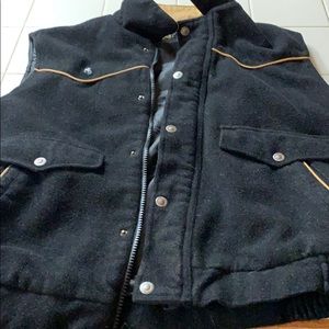 Wyoming Traders Nevada Wool Western Vest Men XL